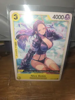 Nico Robin OP07-104 Pre Release 500 Years in the Future Promo Near Mint NM - Image 3
