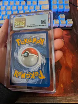 Pokemon Pikachu Card 94/123 Diamond and Pearl Burger King Stamped Reverse Holo - Image 4