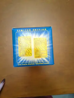 Unopened Vintage 1998 Pokemon 23K Gold Plated Trading Card. - Image 2