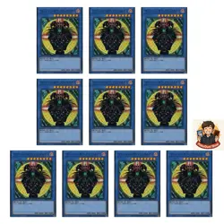 10 card Magician of Black Chaos TDPP-JP011 Ultra Rare Japanese YuGiOh - Image 1