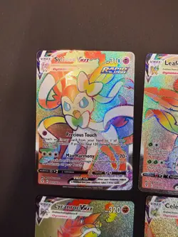 Pokemon Lot of x8 Cards SWSH Rainbow Secret Rare Gardevoir, Celebi, Sylveon etc - Image 4