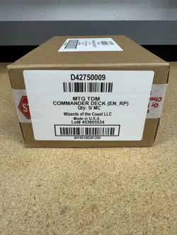 Tarkir Dragonstorm Commander Deck Case - 5 Sealed Decks -MTG Magic The Gathering - Image 1