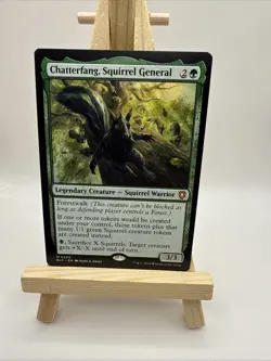 NM - Normal - Chatterfang, Squirrel General - 209 - Commander: Bloomburrow - Image 1
