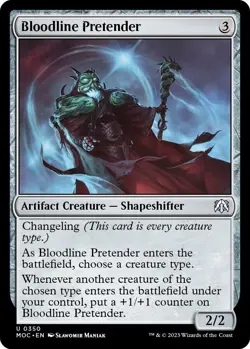 Bloodline Pretender 0350 (REGULAR) MTG March of the Machine NM FRESH - Image 1