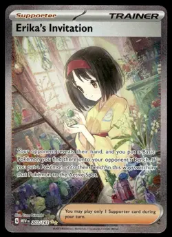 Erika's Invitation 203/165 - S&V 151 -Special Illustration Rare - Pokemon TCG NM - Image 1