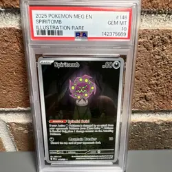 Pokemon Spiritomb Illustration Rare Holo Me01: Mega Evolution PSA 10 148/132 - Image 1