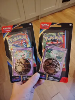 Phantasmal Flames Blister Checklane 2 Pack Whimsicott & Cottonee New Sealed - Image 1