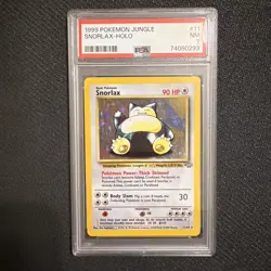 Psa 7 Pokemon Snorlax 11/64 Jungle Holo - Image 1