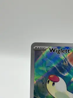 Pokemon TCG Wiglett 206/198 Scarlet & Violet Base Illustration Rare Full Art NM - Image 5