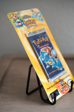 Pokemon 1999 Sealed Base Set Unlimited Booster Blister Pack Blastoise WOTC - Image 5
