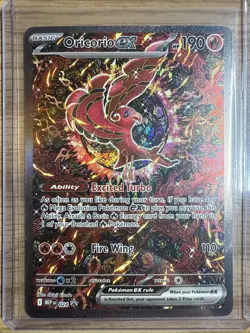 Phantasmal Flames UPC Mega Charizard X EX 023 & Oricorio EX 024 Promo Pokemon - Image 4