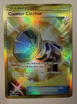 POKEMON TCG Counter Catcher (Secret) 120/111 Sm-Crimson Invasion Holo - Image 1