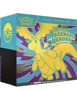 Pokemon TCG Ascended Hero’s Elite Trainer Box Factory Sealed ETB New In Hand - Image 1