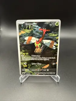 Pokemon TCG Scarlet & Violet Destined Rivals Yanma Illustration Rare #183/182 - Image 1