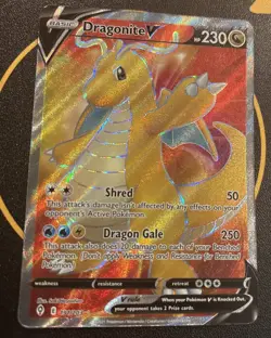 Pokemon TCG Dragonite V 191/203 – Evolving Skies – Full Art – Near Mint - Image 1