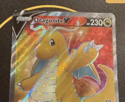 Pokemon TCG Dragonite V 191/203 – Evolving Skies – Full Art – Near Mint - Image 3