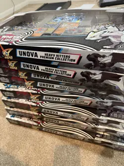 8 X Pokemon Unova Heavy Hitters Sealed Premium Collection - Image 3