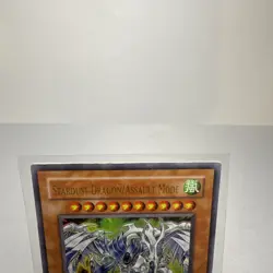YUGIOH STARDUST DRAGON/ASSAULT MODE ULTRA RARE DPCT-EN003 LIMITED EDITION LP - Image 4