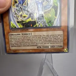 YUGIOH STARDUST DRAGON/ASSAULT MODE ULTRA RARE DPCT-EN003 LIMITED EDITION LP - Image 5