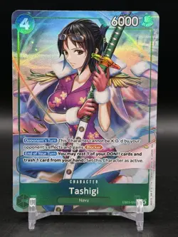 One Piece Tashigi EB03-018 (SR) Alternate Art Heroines Edition English NM - Image 1