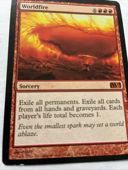 Worldfire MTG Card # 158/240 Mythic Rare M13 New Never Played Game Changer Card - Image 4