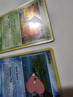 Vintage Pokemon Card Lot Zubat 83 Hidden Legends Luvdisc 7 Crystal Guardians - Image 5