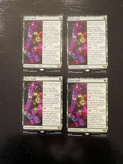 Party Dude X4X NM/M Teenage Mutant Ninja Turtles TMT Magic MTG - Image 1