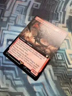 MTG Extended Art Cavern-Hoard Dragon NM Unplayed Commander: LotR - Image 4