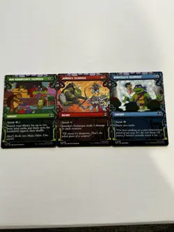 Magic: The Gathering TMNT Techniques Lot Donatello, Jennika, New Generation… - Image 1