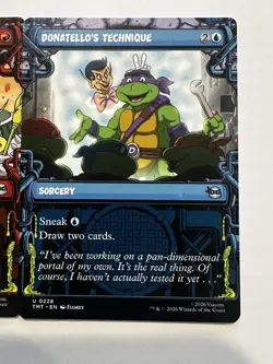 Magic: The Gathering TMNT Techniques Lot Donatello, Jennika, New Generation… - Image 2