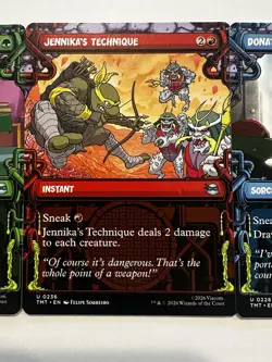 Magic: The Gathering TMNT Techniques Lot Donatello, Jennika, New Generation… - Image 3