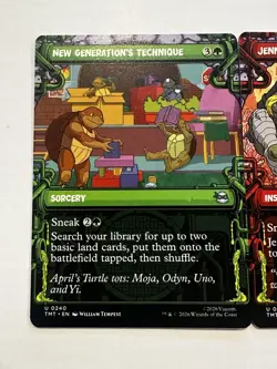 Magic: The Gathering TMNT Techniques Lot Donatello, Jennika, New Generation… - Image 4