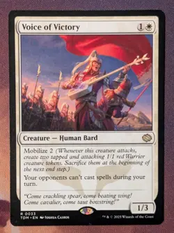 MTG - Voice of Victory - TDM (NM+) - Image 1