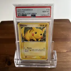 PSA 10 Pikachu 74/112 2004 Fire Red Leaf Green Pokemon TCG - Image 2