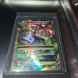M Venusaur EX (Full Art) 100/108 Evolutions Holo Ultra Rare Pokemon TCG - Image 5