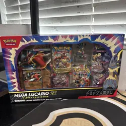 Mega Lucario Ex Figure Collection Sealed Box Pokemon - Image 1