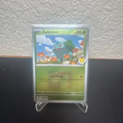 Bulbasaur 001/132 MEG 2026 Pokemon Day League Promo PLAY Stamp Reverse Holo - Image 1