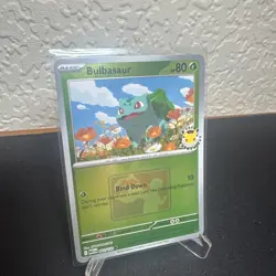 Bulbasaur 001/132 MEG 2026 Pokemon Day League Promo PLAY Stamp Reverse Holo - Image 4