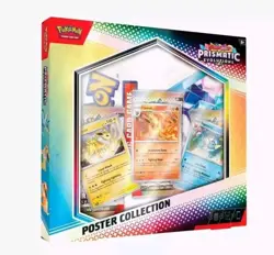 Pokemon Prismatic Evolutions Poster Collection Box NEW *SEALED* - Image 1