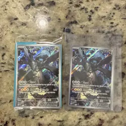 Pokemon TCG Ascended Heroes N's Zekrom 031 Promo Pokemon Center Stamp And Regula - Image 1