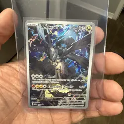 Pokemon TCG Ascended Heroes N's Zekrom 031 Promo Pokemon Center Stamp And Regula - Image 3