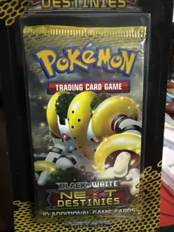 2012 Pokemon TCG: Black and White Next Destinies Blister Pack Regigigas Art - Image 2