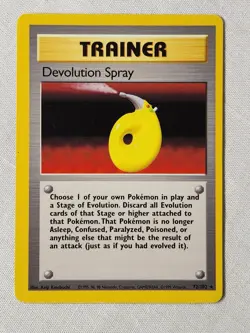 Played (LP) Devolution Spray - Non-Holo #72 Base Set Pokemon TCG - Image 1