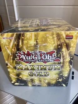 Yugioh Maximum Gold Display (5 Mini-Boxes) 1st Edition Factory Sealed - Image 3