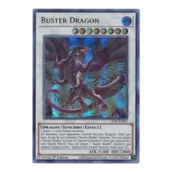 Buster Dragon Yu-Gi-Oh! GFTP-EN097 1st Ultra Rare - Image 1