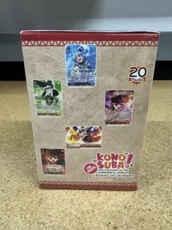 Weiss Schwarz: Konosuba Legend of Crimson 20-Pack Booster Box REPRINT Case Fresh 8885009405818 - Image 4