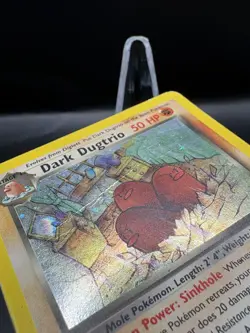 Dark Dugtrio (Holo) Unlimited Team Rocket 6/82 Pokemon Card MP - Image 4