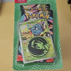 Pokemon Mega Evolution–Ascended Heroes 2-Pack Erika Tangela Foil Promo Card Coin - Image 4