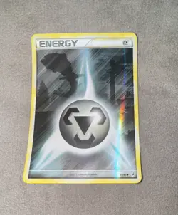Pokemon TCG Metal Energy 95/95 Reverse Holo Bleed NM/M Steelix Rare Card - Image 1