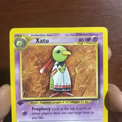 Vintage Pokemon Card Xatu 52/111 Neo Genesis WOTC 1st Edition Non Holo c481 - Image 2